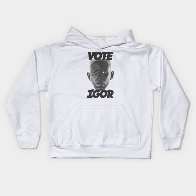 vote igor Kids Hoodie by the art origami